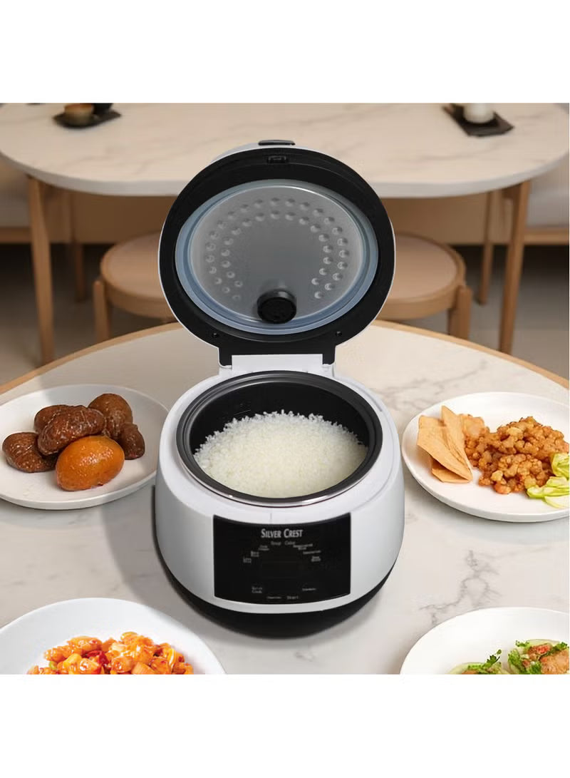 5L Smart Rice Cooker – Multi Cooker with Steamer, Timer & Keep Warm Function