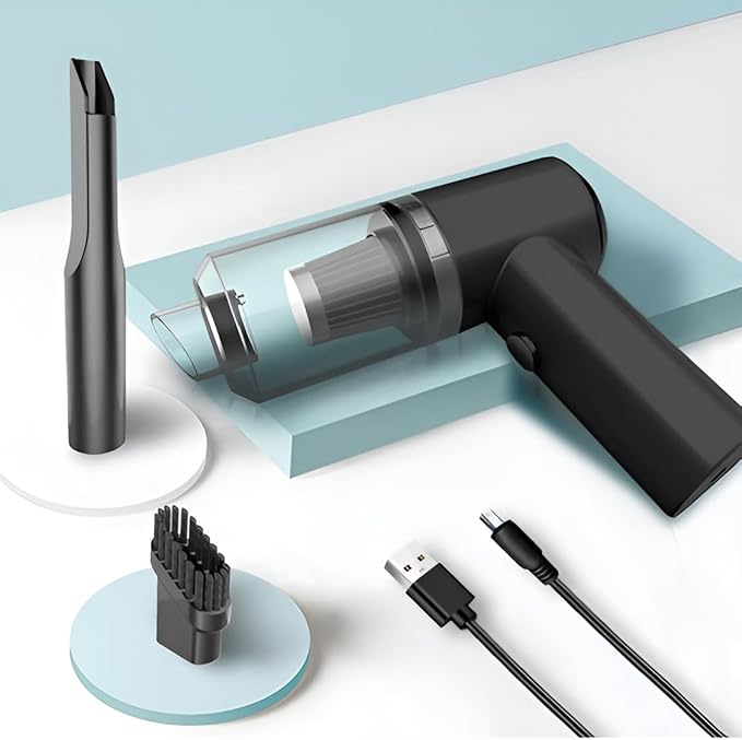 Premium Car Vacuum Cleaner โ 3-in-1, 120W, 9000PA