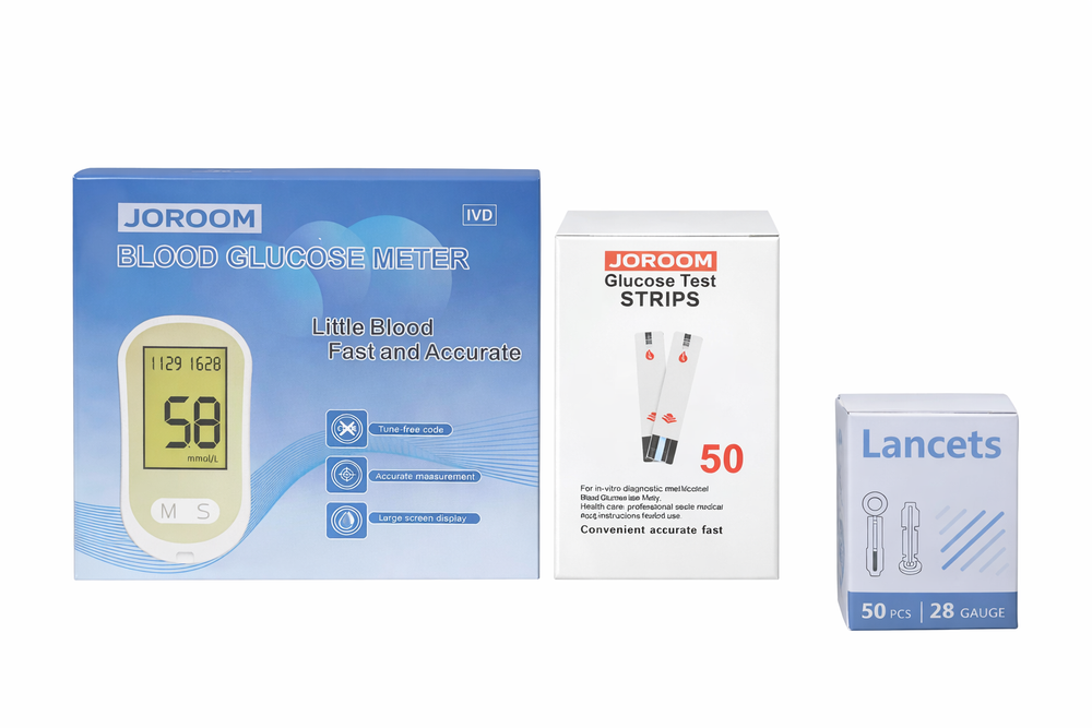 Blood Sugar Monitor Kit – Fast & Accurate Glucose Meter with Accessories
