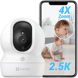 Original Alexa & Google C6N 2K Smart WiFi Camera β4MP Indoor Security, Night Vision & Motion Tracking