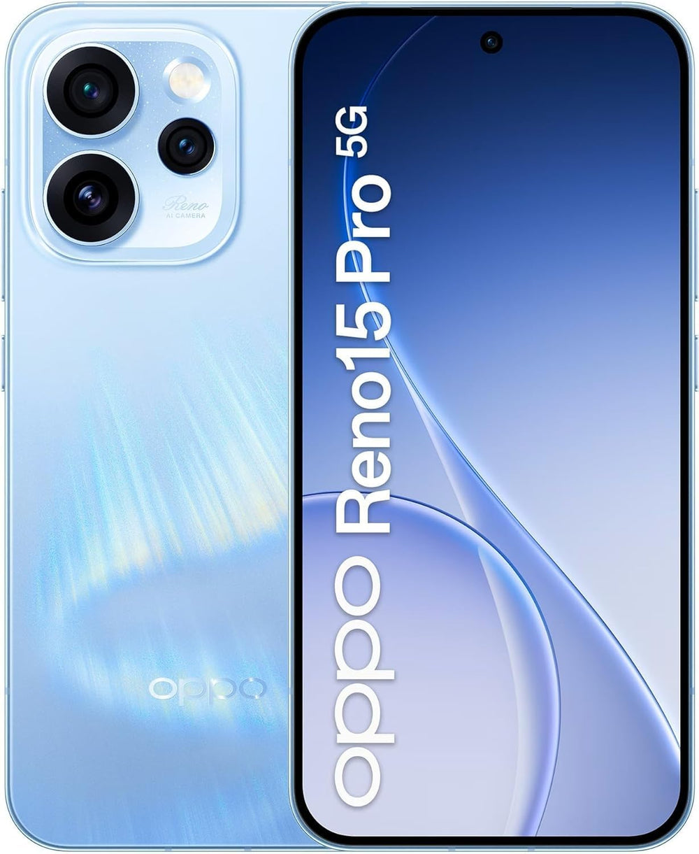 OPPO Reno15 Pro 5G 512GB + 12GB RAM โ 200MP Camera | 6200mAh Battery | AMOLED Display | Dual SIM + eSIM