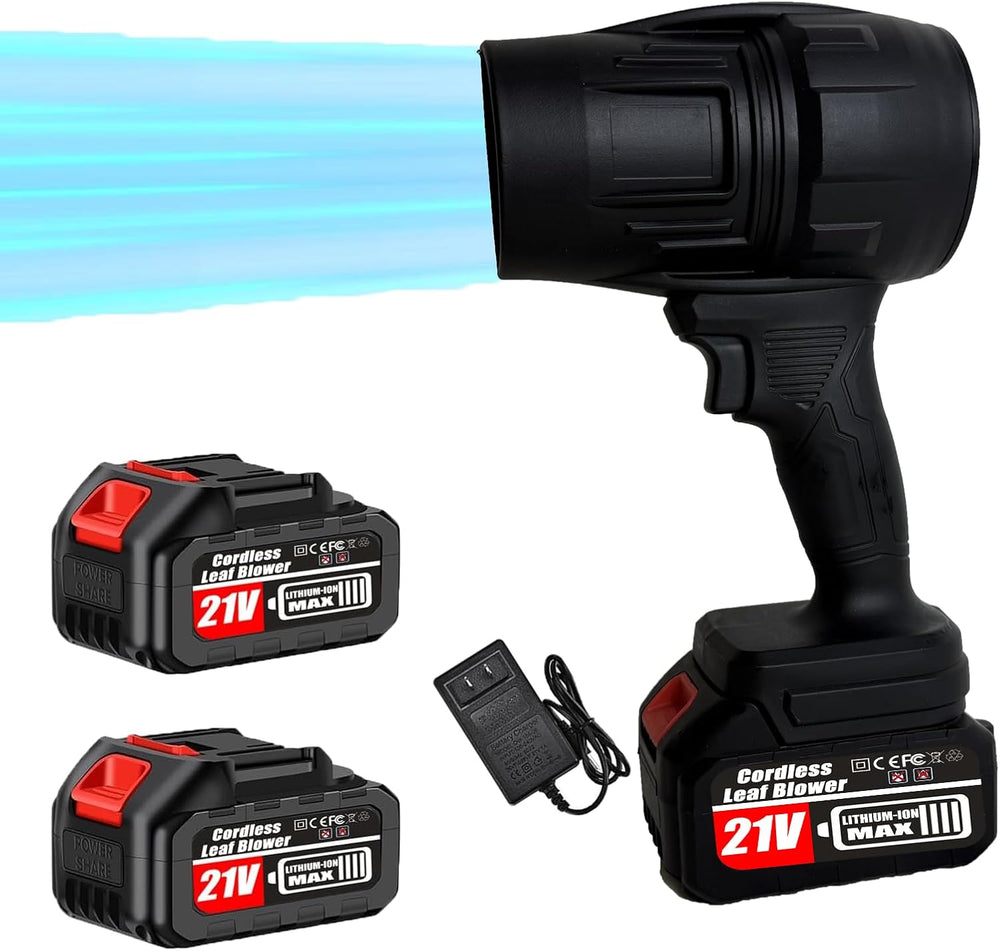 Cordless Leaf Blower, 35000 PA Handheld Electric Leaf Blower with Battery and Charger