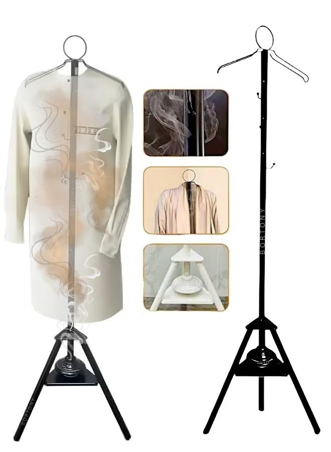 Clothes Incense Burner Stand | Bakhoor & Perfume Diffuser Hanger for Abayas, Thobes, Coats & Garments
