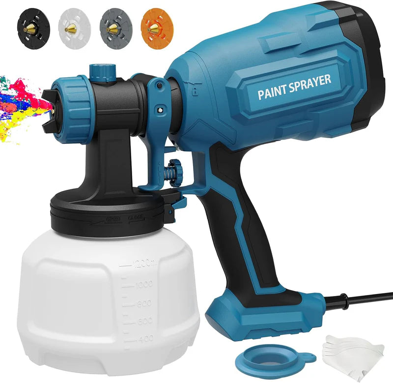 Paint Sprayer 700W HVLP Spray Gun with