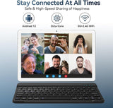 2025 Android Tablet 9-Inch β 8GB+128GB, 5G SIM and WiFi, Dual Camera, Keyboard & Mouse