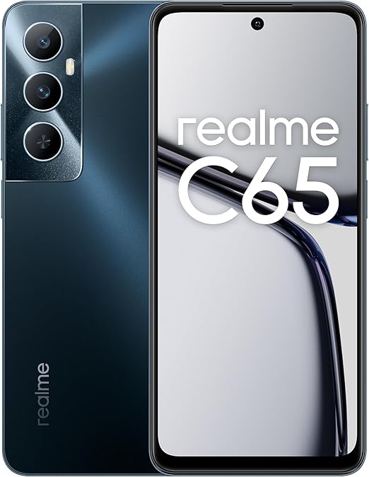 Realme C65 Dual-SIM (8 GB RAM, 256 GB ROM) – Factory Unlocked 4G Smartphone