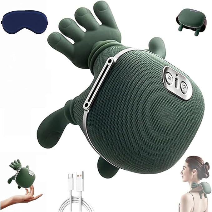 Ergonomic Shiatsu Neck Massager with Heat
