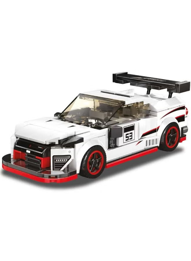 Sports Car Building Block Set – RC Model Toy, 351 Pieces Collectible for Kids & Adults