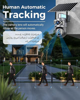 SolarGuard 8K Pro – 5G Triple-Lens AI Security System