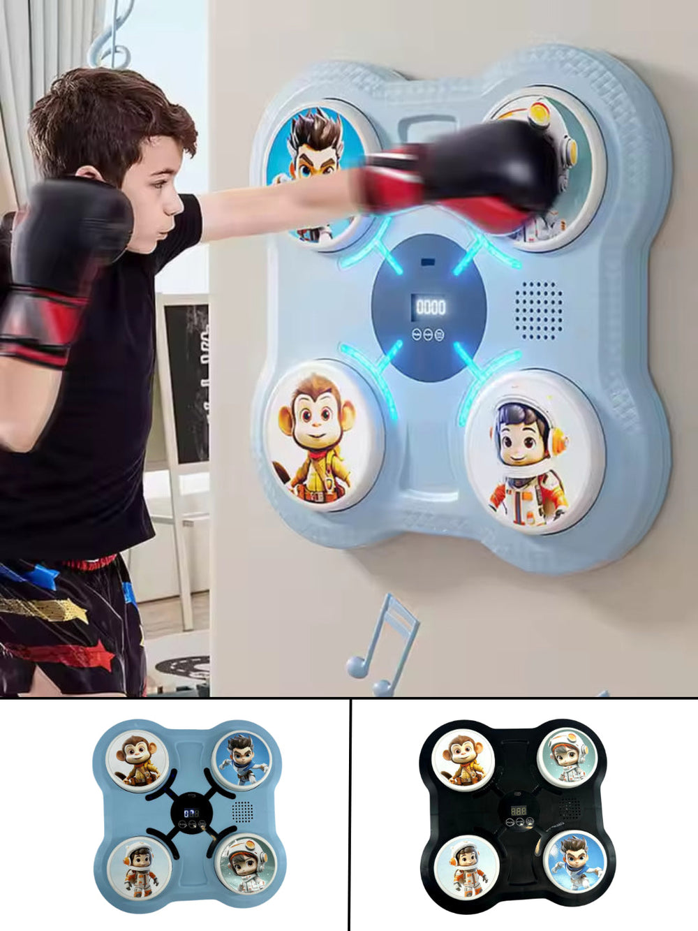 Kids Intelligent Boxing Machine – Adjustable Punching Bag & Stand for Children’s Fitness, Coordination & Fun Workout