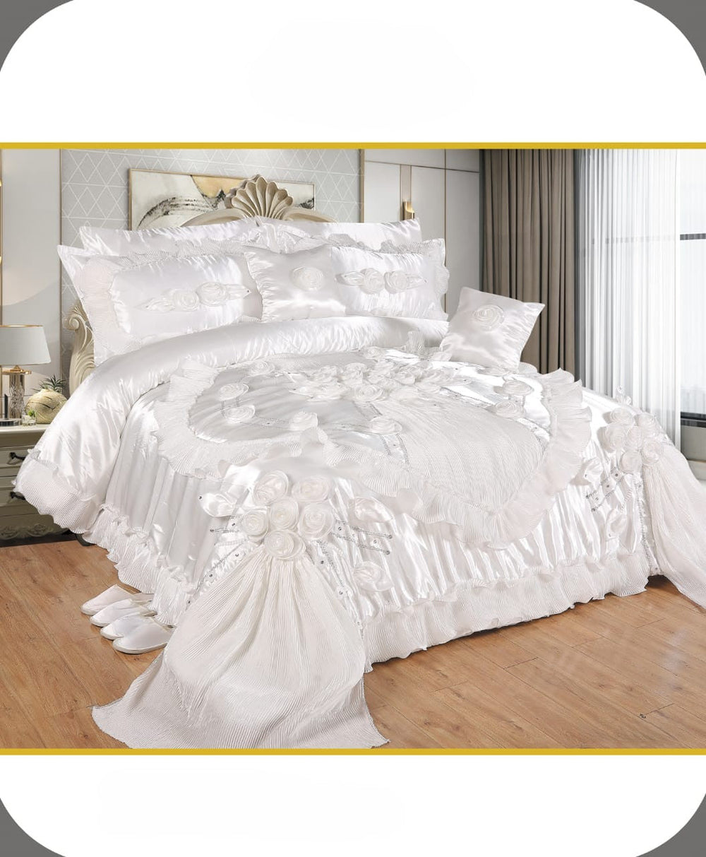 Royal Wedding Comforter Box โ 16 PCS โ Ivory Pearl