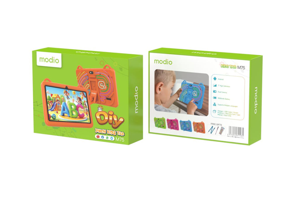 Modio Kids Tab M75 – 7” HD Android Tablet