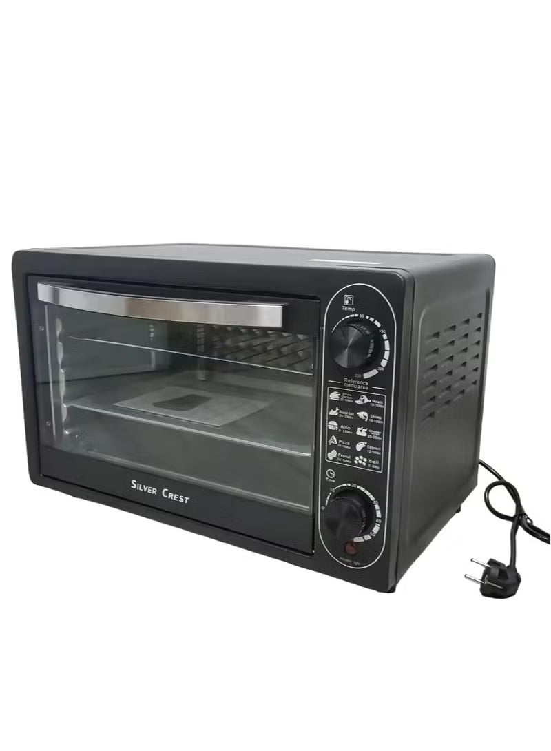 25L Electric Oven – Multi-Function Baking, Grilling & Toaster Oven with Temperature Control