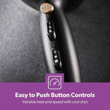 Hair Dryer 2 Speeds, 3 Heat Settings, 2200W
