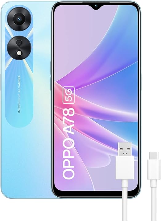 Oppo A78 Dual-SIM 256GB ROM + 8GB RAM | Factory Unlocked 5G Smartphone