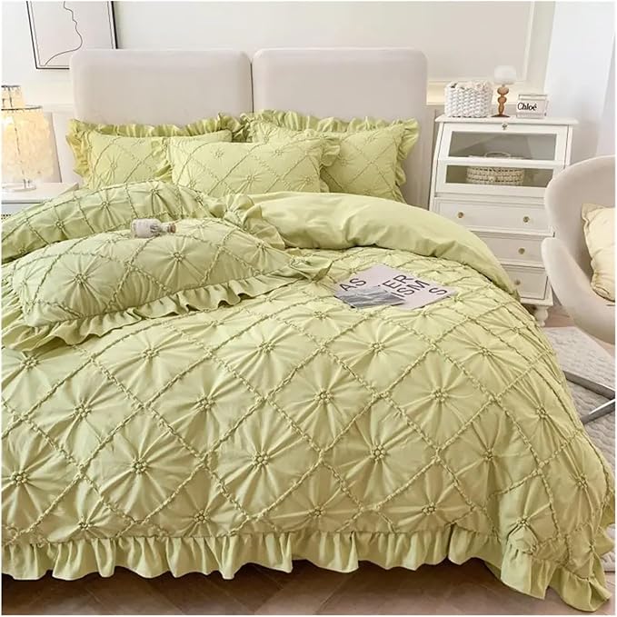 Luxury 6-Piece Bedding Set | 100% Premium Cotton - Green