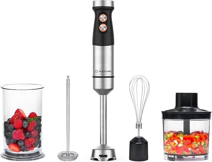 1200W Hand Blender 4-in-1 Set