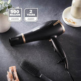 Hair Dryer 2 Speeds, 3 Heat Settings, 2200W