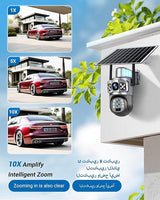 SolarGuard 8K Pro – 5G Triple-Lens AI Security System