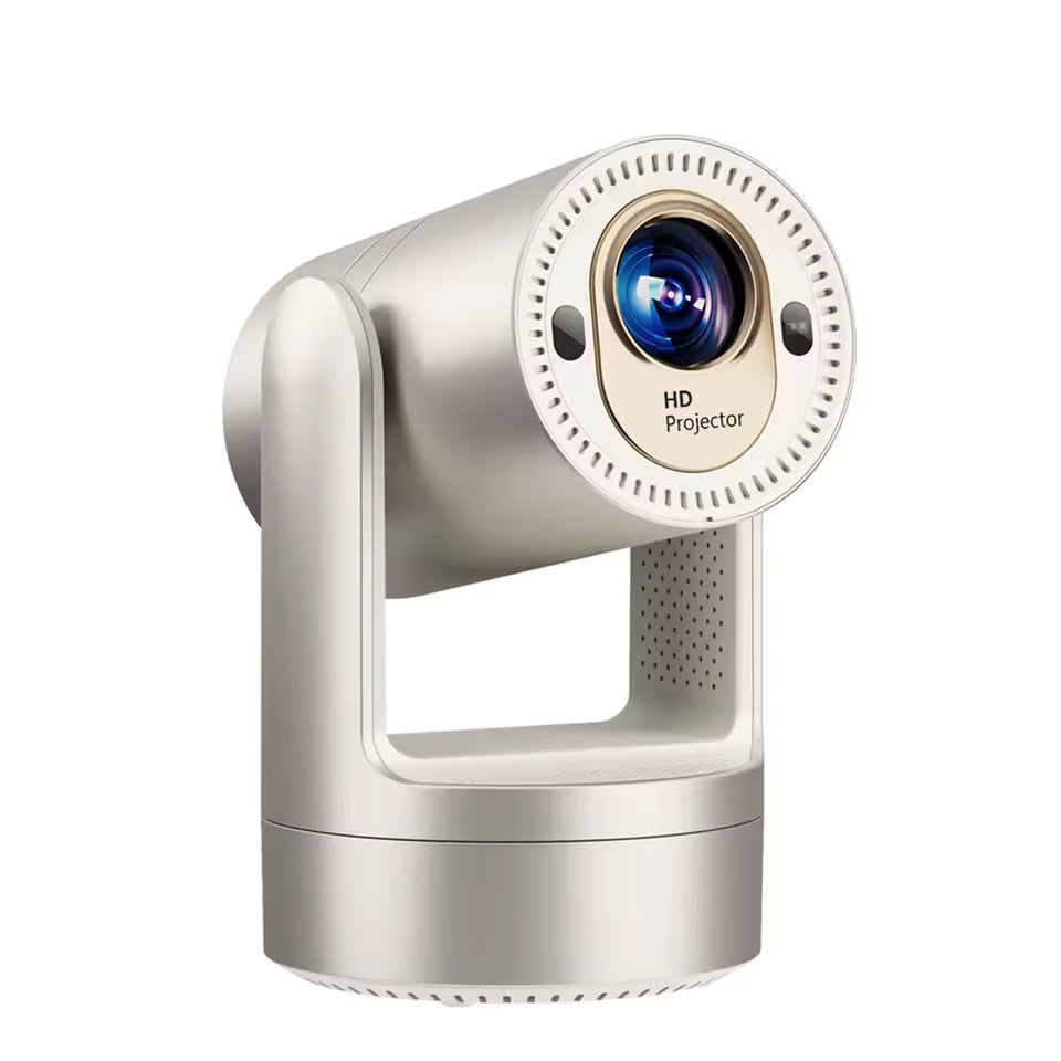 HD Portable Video Projector – Android Smart Projector with WiFi, Bluetooth & LED Display