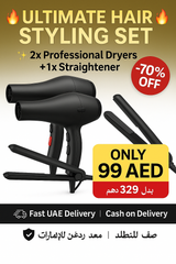 Hair Dryer 2 Speeds, 3 Heat Settings, 2200W