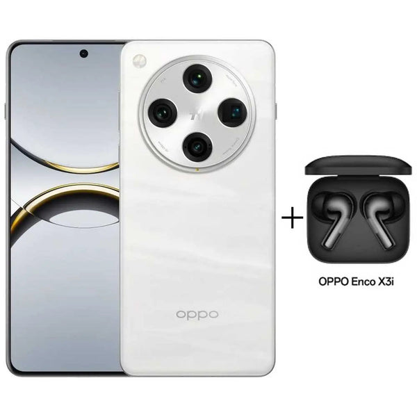 W&O Find X8 Pro 5G + Free Earphones – 16GB RAM + 512GB ROM, 5G Smartphone, Pearl White