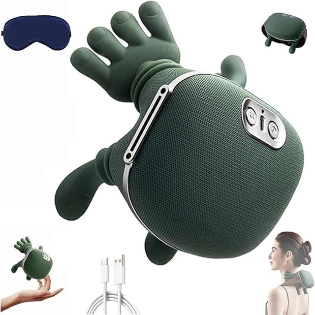 Ergonomic Shiatsu Neck Massager with Heat