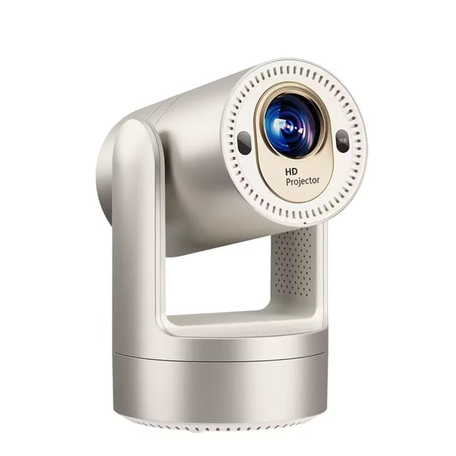 HD Portable Video Projector – Android Smart Projector with WiFi, Bluetooth & LED Display