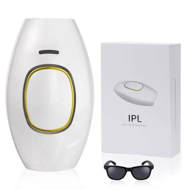 Home IPL Hair Removal Device - Professional Permanent Hair Reduction with 500,000 Flashes, Wireless & Lightweight